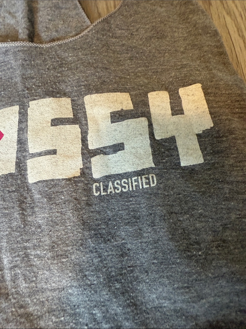 Classified Merch “Classy” Gray Racerback Tank- Size M - Picture 2 of 3